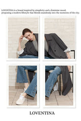 MAXIMAL DOUBLE COAT_GRAY