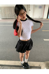 ヒムドットラウンド半袖Tシャツ