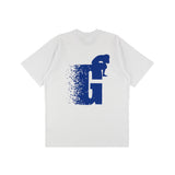 バックプリントロゴTシャツ