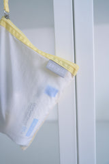 flat pouch (lemon white)