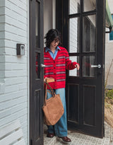 MIKEL CAT BRUSH DENIM PANTS