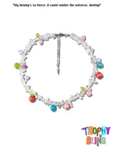 Natural Agate Ball Necklace-01
