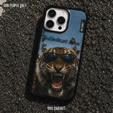 Gangster Tiger Epoxy Bumper iPhone Case