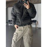 [Unisex] トリプルジッパーフードパッド(4color)