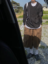 Super Big Cargo Bermuda Pants 5C