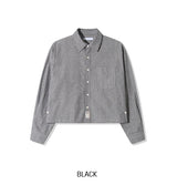 Fears Tie ストラップクロップシャツ