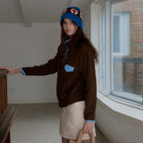 Crochet Bucket Hat_Blue