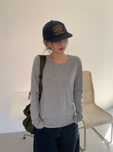 ヒカット ラウンド ロングスリーブ Tシャツ