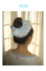 moon bear scrunchie babi blue