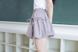 frill balloon skirt(grey)
