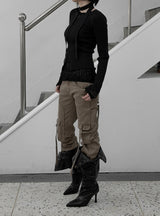 Derron Washed Slim Cargo Pants