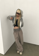 トランクレイヤードワイドパンツ
