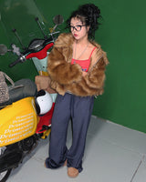 [MADE] ラクーンカラジップアップファージャケット