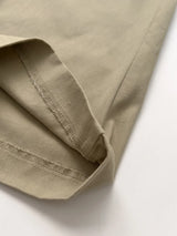 Cotton Semi-Wide Bermuda Pants