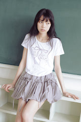 frill balloon skirt(grey)