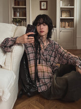 Raf Washed Over Check Shirt