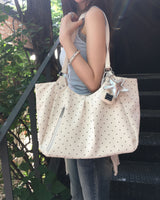 Dot shoulder bag (key ring set)
