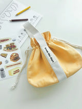 【MADE】Canvas Pouch Bag - Mustard