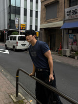 Osaka crop short sleeve t-shirt
