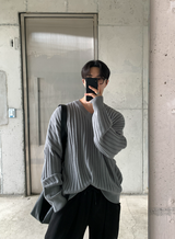 Nopi First Round Tuck Flow Banding Wide Pants