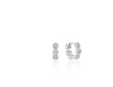 26SS★ Essence Silver (W) Moissanite Eclat One-Touch Earrings