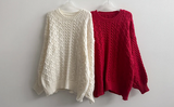 Sewing Dotom Balloon Fit Round Knit