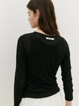 NUBASIC テンセルTシャツセット ブラック