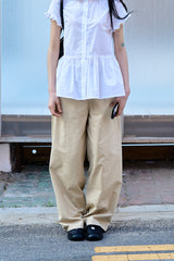 Halden wide banding pants