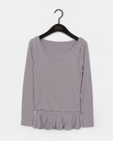 Sorong Frill Layered Sleeveless T-shirt Set