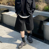ワイドバンディングコットンハーフパンツ 2C
