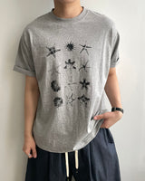 Fish Print Short Sleeve