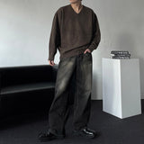 OW Premium Carine V-neck Cashmere Knitwear (4 colors)