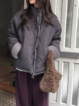 DZ Jar Quilted Padded Jumper (5color)