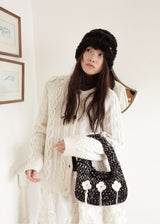 Clover Knit Bag - Black