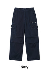 Hetin Utility Pocket Cargo Pants