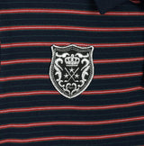 Tony Wappen Stripe Collar Tee