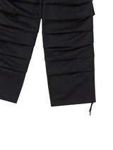 TUCK PANTS BLACK