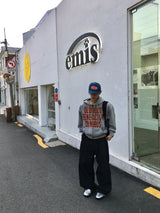 ルトンピンタックワイドストライプパンツ 2C