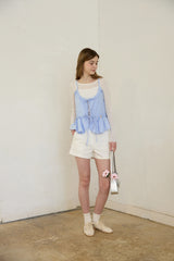 BELLE FRILL BUSTIER (2 COLORS)