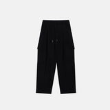 フリースワイドスリットパンツ (3 Colors)