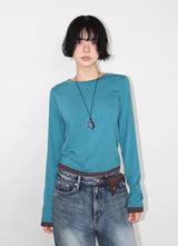 COLOR BINDING LONGSLEEVE