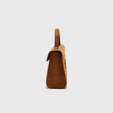 Suede Faux Leather Vintage Tote Cross Bag