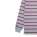 ハッピーラインズ ロングスリーブTシャツ_ブルー