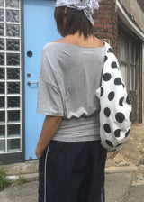 OFF SOULDER HALF TEE
