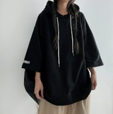 レンズオーバーフーディド半袖Tシャツ (3 colors)