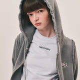Basic Logo Long Sleeves_Icing Blue
