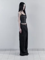 26SS★ [mnem] Mellow Pintuck Cami