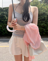 Aerit halter‑neck sleeveless