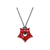 gleaming スタードットネックレス [red]