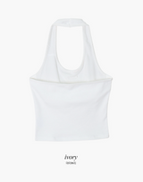 Women Slim Warm Halter Sleeveless (3color)